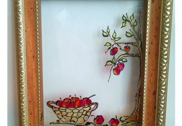 Фоторамки с витражным рисунком на заказ