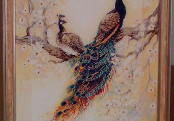 Пример оформления вышивки