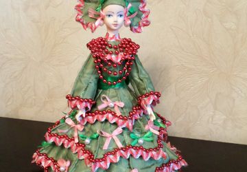 Кукла-шкатулка Ёлочка