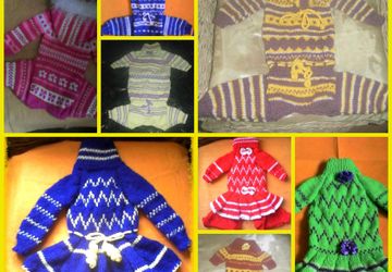 Вязаная одежда для собак