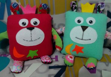 Текстильные мишки