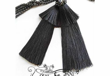 Серьги "кисти" 