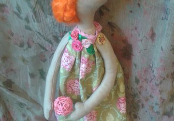 Клавдия (Кукла в стиле Тильда)