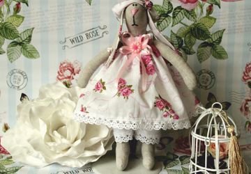 Тильда зайчик Лилу