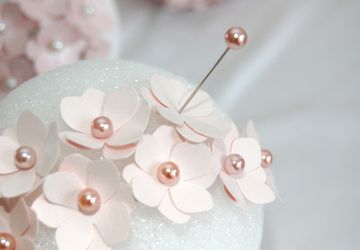 «Цветочное яйцо» декор для Пасхи своими руками.