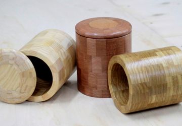 Баночки из дерева