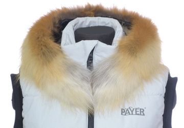 Опушка из меха рыжей лисы