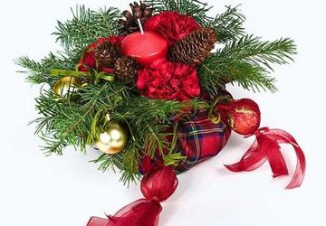 Новогодние композиции своими руками