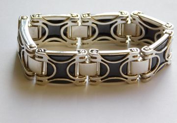 Мужские браслеты из золота и серебра