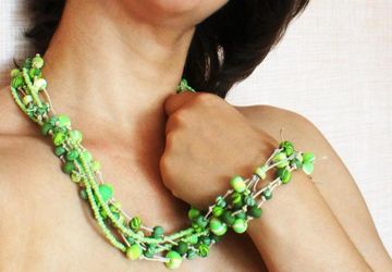 Летние украшения или что делать с остатками полимерной глины