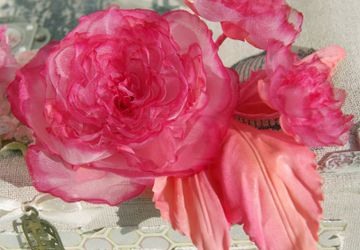 Заколка для волос и брошь в одном