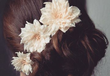 Украшения из шелка!