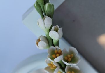 Ободок "Веточка яблони"