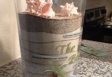 Жизнь это песок. Декор для дома.