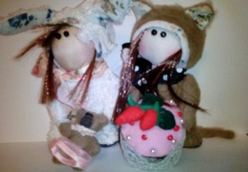 Кукла-Зайка и подружка