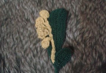 Золотой ландыш (вязание)