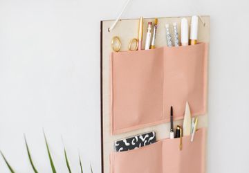 Как сделать стильный настенный органайзер своими руками