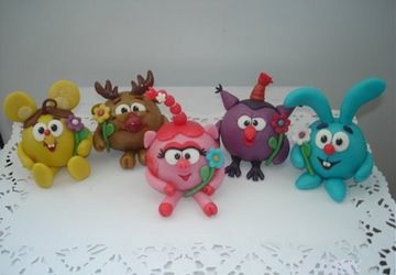 Фигурки из пластилина