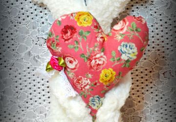 Мишка с сердцем.