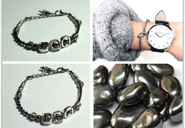 Браслет с гематитом