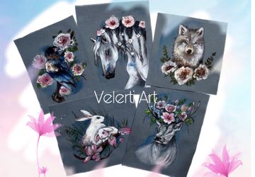 Набор: «Fantasy Forest Animals»