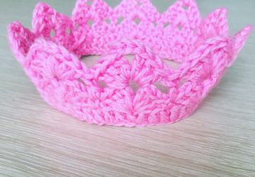 Корона-повязка на возраст 1-1,5 года