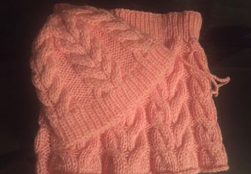 Шапка +снуд