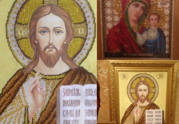 Икона ручной работы