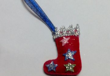 Сапожок новогодний