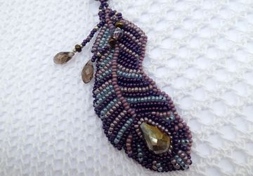 Кулон "Перо".