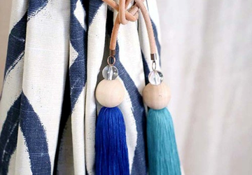 Сделай сам: Подхваты для штор.