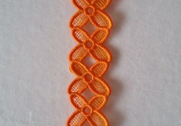 Кружевная закладка для книг