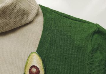 Брошь Авокадо