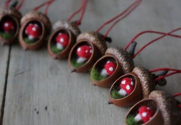 Поделки из желудей