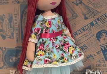 Кукла интерьерная