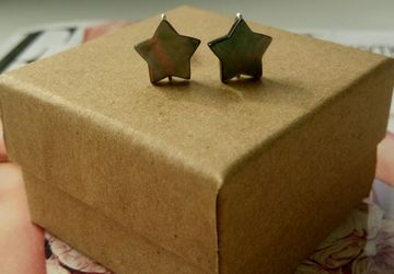 Серьги с перламутром