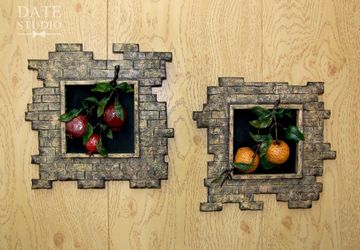 Объемные картинки ручной работы