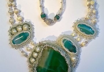 Колье "Мечты о море".