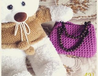 Сумка вязаная