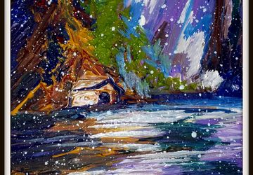 пейзаж  с горами