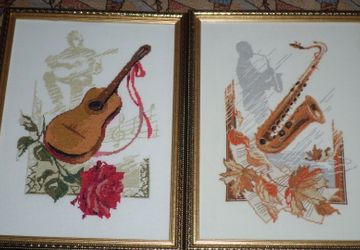 Гитара и Саксофон