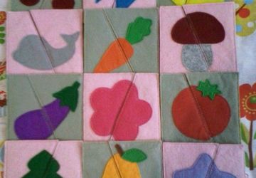 Пазлы из фетра