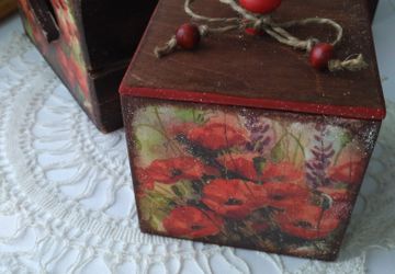 Набор коробов "маки"