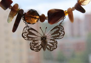 Колье «Витражи»