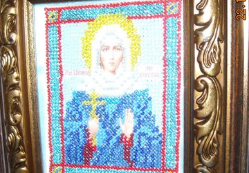 Икона "Святая Ксения Петербургская"