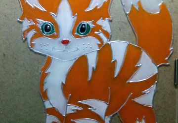 Мастер-класс "Витражная роспись"