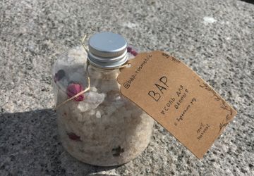 Соль для ванны с бутонами роз