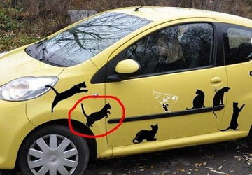 Виниловые наклейки на авто своими руками