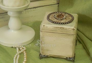 Винтажная шкатулка "Старинный портрет"