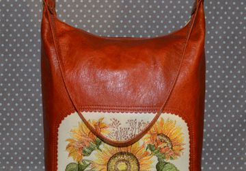 Женская сумка из натуральной кожи